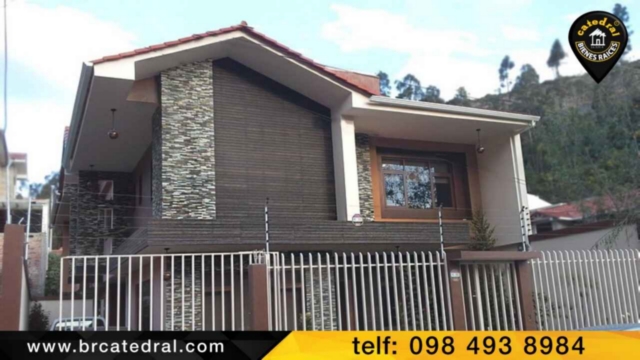 Villa Casa de Venta en Cuenca Ecuador sector Charasol