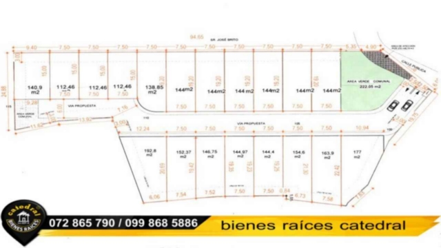 Sitio Solar Terreno de Venta en Cuenca Ecuador sector El Tejar