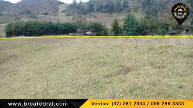 Sitio Solar Terreno de Venta en Cuenca Ecuador sector La Merced - Cumbe -Tarqui