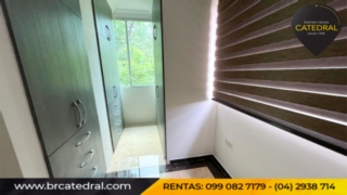 Departamento de Alquiler en Guayaquil Ecuador sector Fco. de Orellana - Samanes 2 