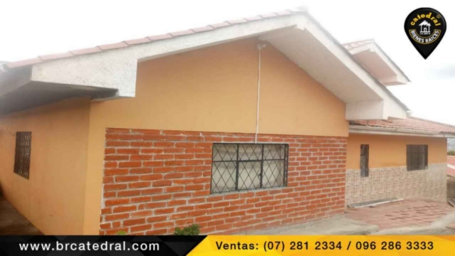 Villa Casa de Venta en Cuenca Ecuador sector Racar