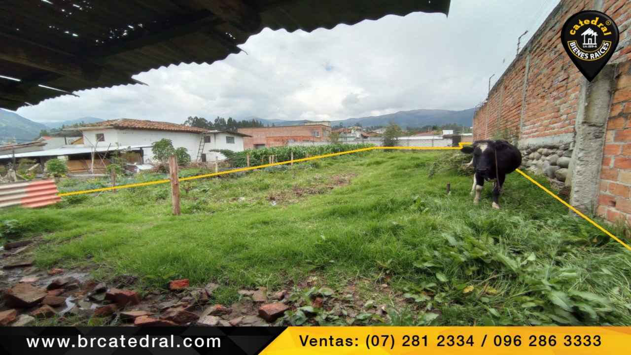 Sitio Solar Terreno de Venta en Cuenca Ecuador sector San Miguel de Putushi