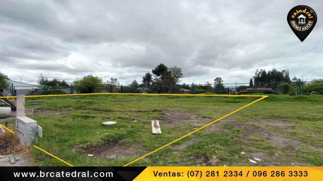 Sitio Solar Terreno de Venta en Cuenca Ecuador sector San Joaquin - San Jose