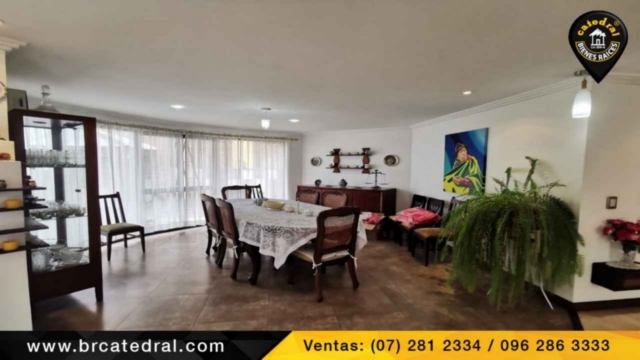 Villa Casa de Venta en Cuenca Ecuador sector Ciudadela De Los Ingenieros 