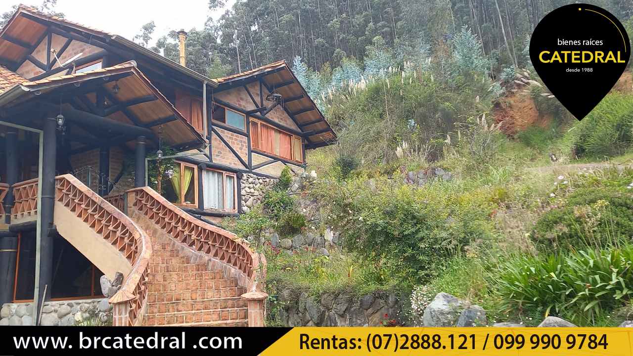 Villa/Casa/Edificio de Alquiler en Cuenca Ecuador sector Baños huizhil