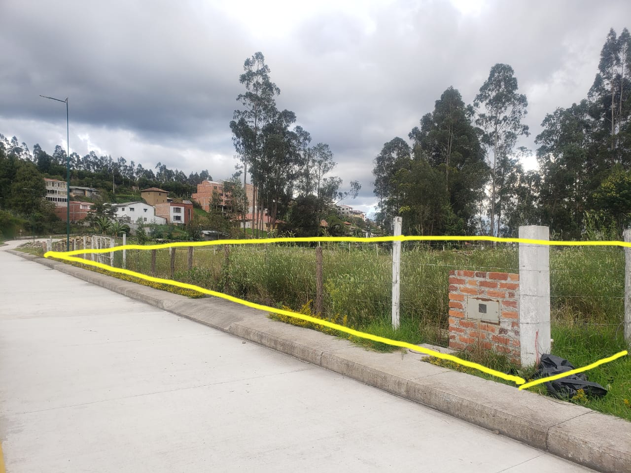 Sitio Solar Terreno de Venta en Cuenca Ecuador sector San Joaquin