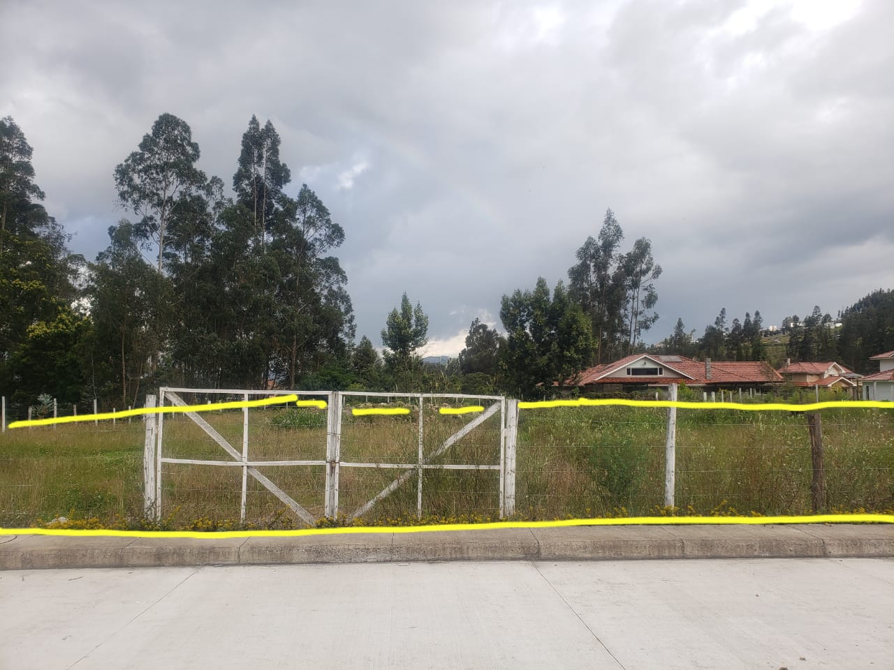 Sitio Solar Terreno de Venta en Cuenca Ecuador sector Frente tennis club-San Joaquin