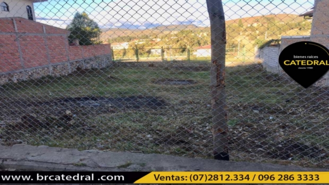 Sitio Solar Terreno de Venta en Cuenca Ecuador sector Challuabamba