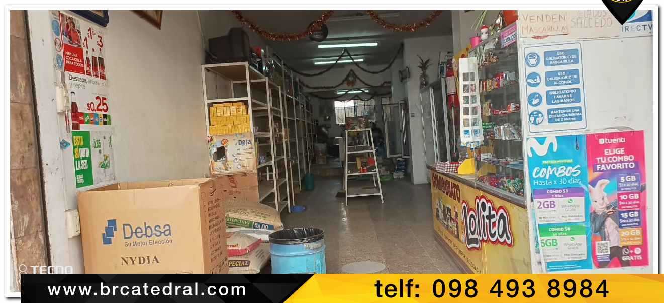 Local Comercial/Oficina/Edificio de Alquiler en Azogues Ecuador sector Calle simon bolivar 