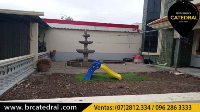 Villa Casa de Venta en Cuenca Ecuador sector Colegio Borja