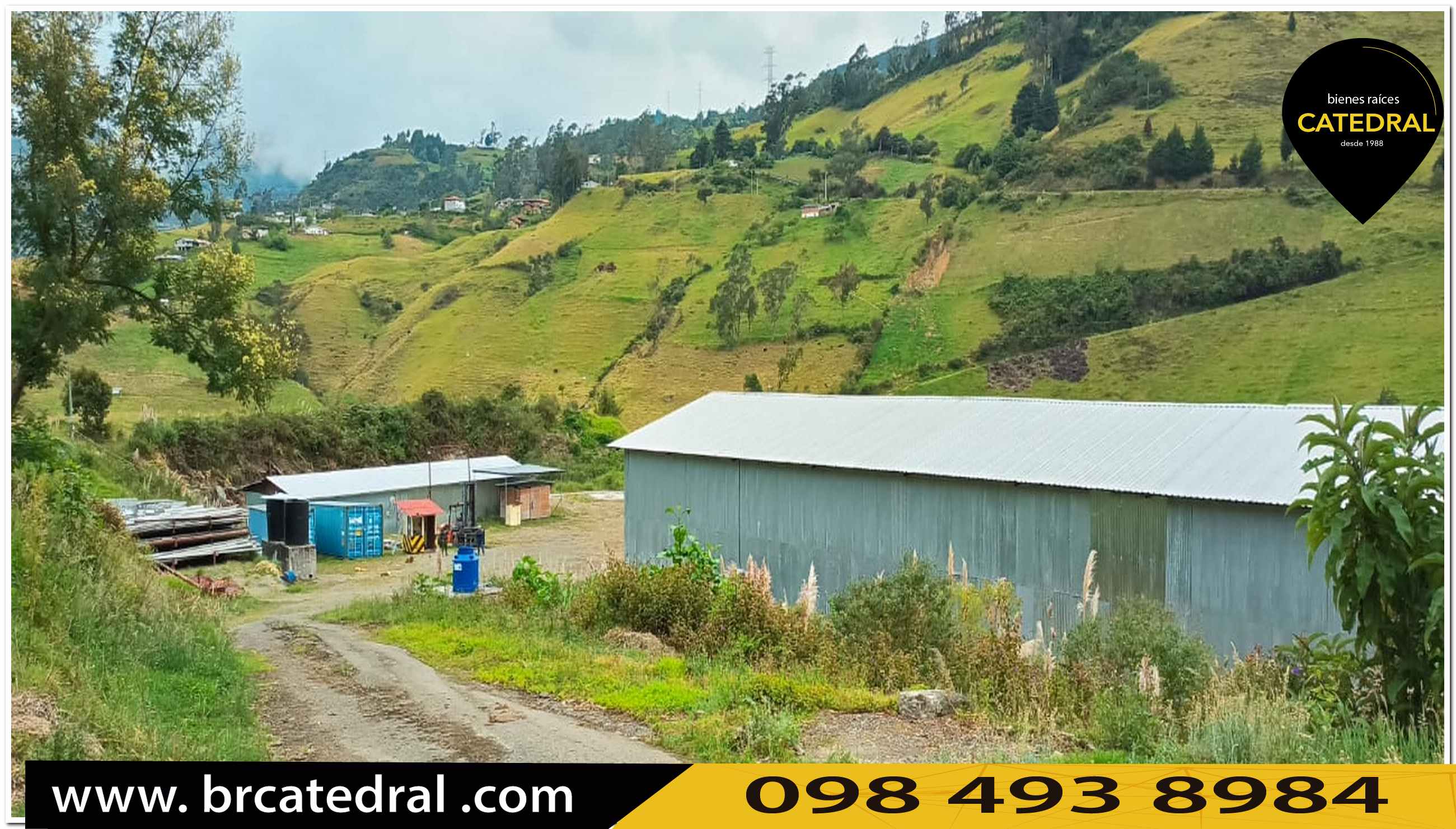 Nave Industrial de Alquiler en Cuenca Ecuador sector Pindilig 