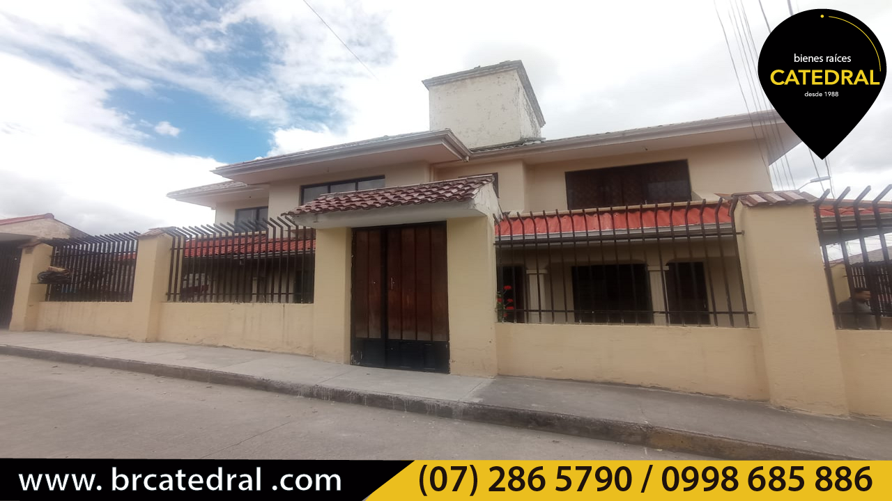 Villa Casa de Venta en Cuenca Ecuador sector Parque Miraflores